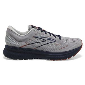 Brooks Glycerin 19 Mens Road Running Shoes Grey/Navy/Brown | USA-YAI096135